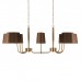 Подвесная люстра Hilton 10527/8 Brass Loft It