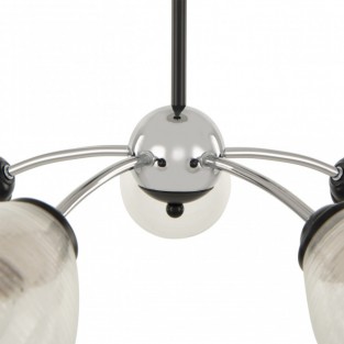 Потолочная люстра Napoli-329007 329007/5 CR.BK