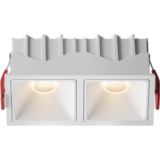Точечный светильник Alfa LED DL043-02-10W3K-SQ-W-1