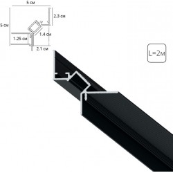 Профиль для светодиодной ленты Gap A670206