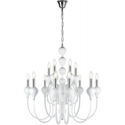 Подвесная люстра Lady 88003-8+4 WH