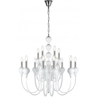 Подвесная люстра Lady 88003-8+4 WH