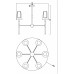 Потолочная люстра Tida FR5196PL-06CH
