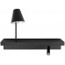 Настенный светильник Shelf 10216/2W Black