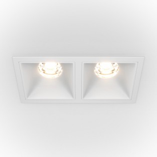 Точечный светильник Alfa LED DL043-02-10W3K-SQ-W