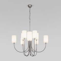 Подвесная люстра Abbey 60164/10 никель