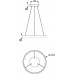 Подвесной светильник Rim MOD058PL-L22W3K