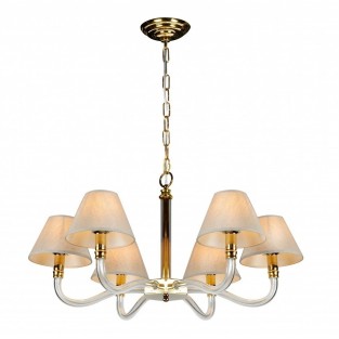 Подвесная люстра Amber YT2043-8 GD+Coffee