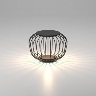 Наземный светильник-столик Firenze 35178/H черный