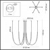 Подвесная люстра Monella 6639/70L