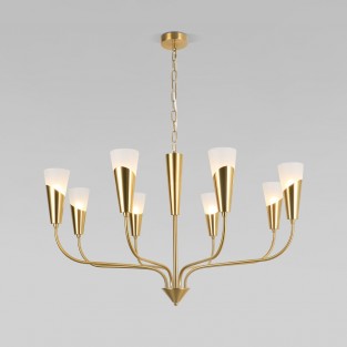 Подвесная люстра Rhyton 60167/8 латунь