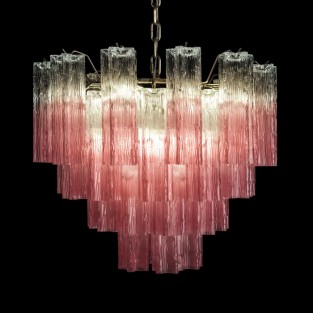 Подвесная люстра Murano 10580/600 Clear pink