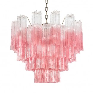 Подвесная люстра Murano 10580/600 Clear pink