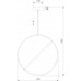 Подвесной светильник Element 90282/1 бронза