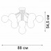 Потолочная люстра V4287-8/10PL