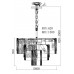 Подвесная люстра 164FA-33126 Garda Decor Подвесная люстра 164FA-33126 Garda Decor