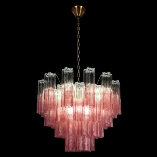 Подвесная люстра Murano 10580/600 Clear pink