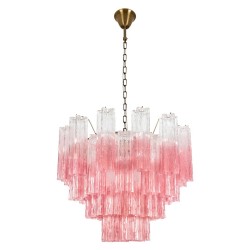 Подвесная люстра Murano 10580/600 Clear pink