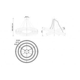 Подвесной светильник Galaxy 91GH-30861