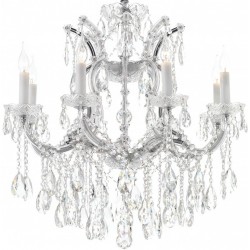 Подвесная люстра Diamond 6071-8 CR+CL