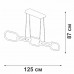 Подвесной светильник V4695-0/5S
