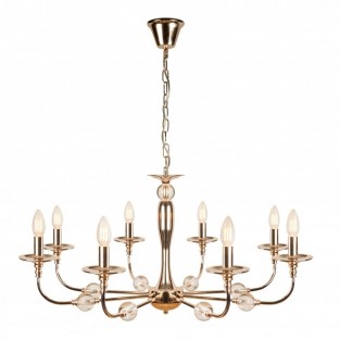 Подвесная люстра Aura 1030-8GD