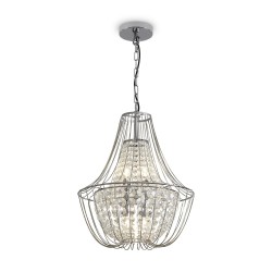 Подвесная люстра Pava FR1016PL-04S Freya Подвесная люстра Pava FR1016PL-04S Freya