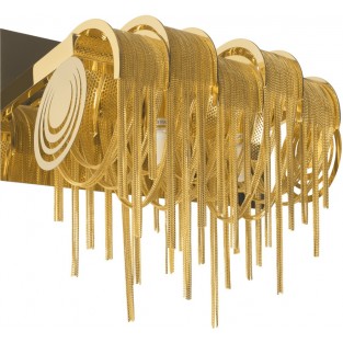 Настенный светильник Volver 10404W/B GD