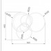 Потолочный светильник CONTOUR 10213/4LED BL Chrome