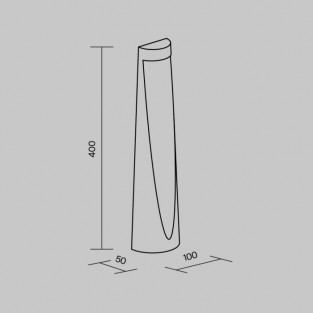 Наземный светильник Konus O463FL-L7GF3K