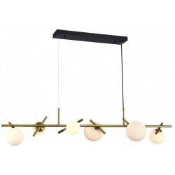 Подвесной светильник Golden 2134-6L BR+MBK