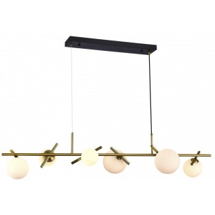 Подвесной светильник Golden 2134-6L BR+MBK