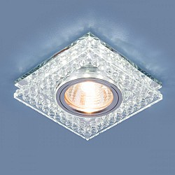 Точечный светильник 8381-8391 8391 MR16 CL/SL прозрачный/серебро