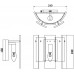 Настенный светильник Ottimo FR5198WL-01BS