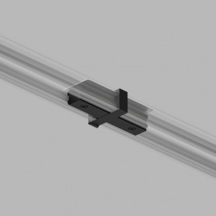 Соединитель DK Track Black (SOLID BASE) | DK ТРЕК ЧЕРНЫЙ (СОЛИД БЕЙС) TR1101-BK