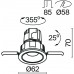 Точечный светильник Wise DL057-7W3K-W