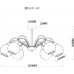 Потолочная люстра Marsel MR1611-6C