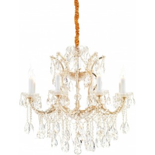 Подвесная люстра Diamond 6071-8 GD+CL