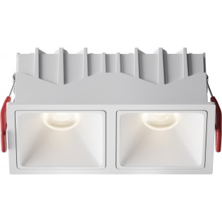 Точечный светильник Alfa LED DL043-02-10W4K-SQ-W-1