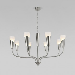Подвесная люстра Rhyton 60167/8 никель