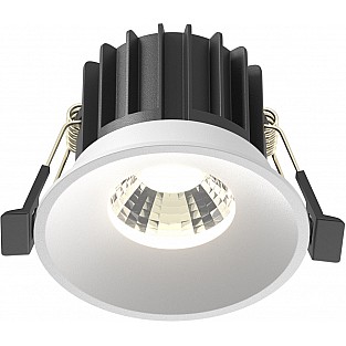 Точечный светильник Round DL058-12W4K-W