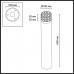 Наземный светильник Candela 7190/10GL Odeon Light