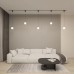 Трековый светильник SMART MOON | СМАРТ МУН DK8052-BK Denkirs