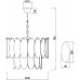 Подвесной светильник Demure FR5189PL-09BS