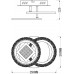 Потолочный светильник MIRA 10214/2LED