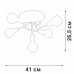 Потолочная люстра V3998-8/5PL