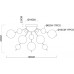 Потолочная люстра Molecule A8313PL-5CC