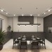 Трековый светильник SMART MOON | СМАРТ МУН DK8055-BK Denkirs
