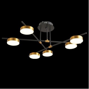 Потолочная люстра Loft Led LED LAMPS 81101/6C GOLD BLACK