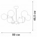 Потолочная люстра V3957-8/6PL